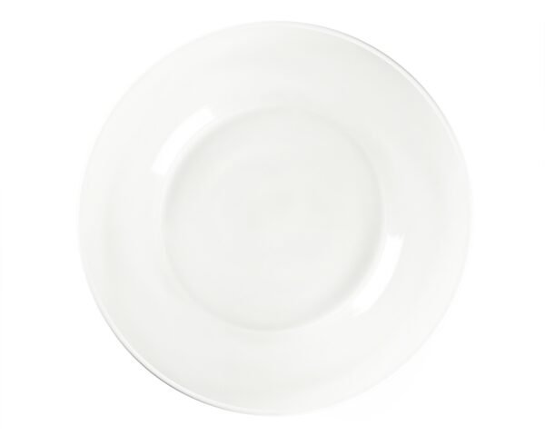 Подстановочная тарелка с белым ободком