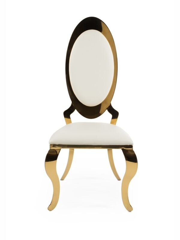 золотой металлический стул трон для президиума в аренду