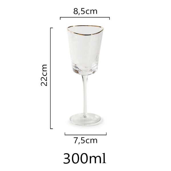 размер бокала для проката на свадьбу