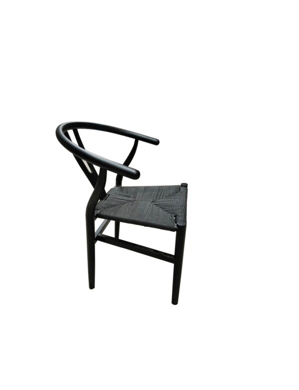 Wishbone Y back Chair цвет натуральное дерево черный