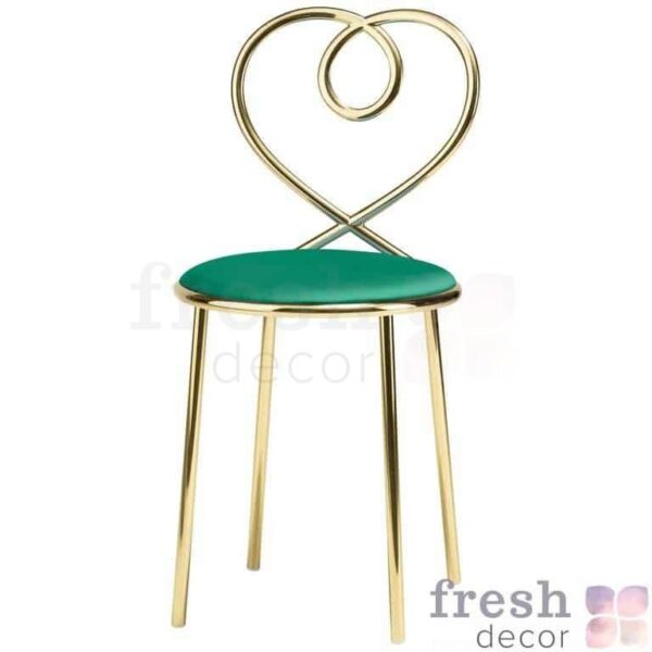 ghidini 1961 love chair dusty rose in polished brass by nika zupanc zelenyj 1